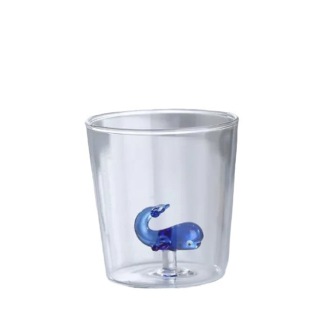 3D Built-in Animal Borosilicate Glass Cup (300ml)