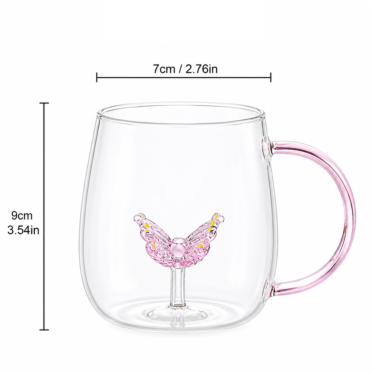 Animal Glass Mug | Cute 3D Novelty Coffee Cup