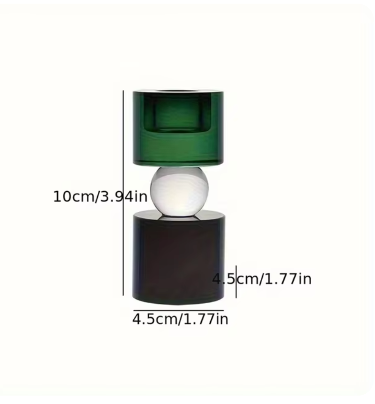 Creative Acrylic Candle Holder | luxury Table Decoration
