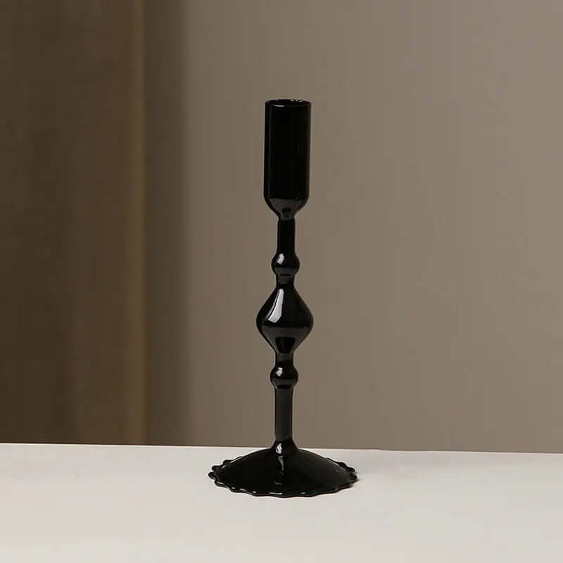 European Style Glass Candle Holder