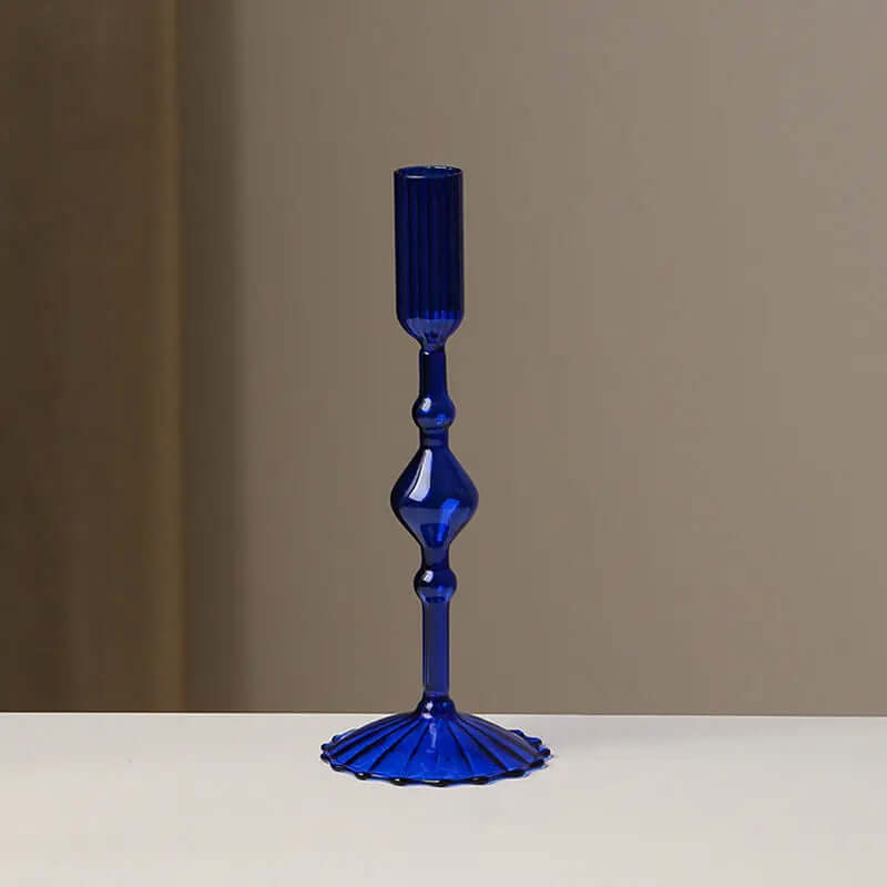 European Style Glass Candle Holder