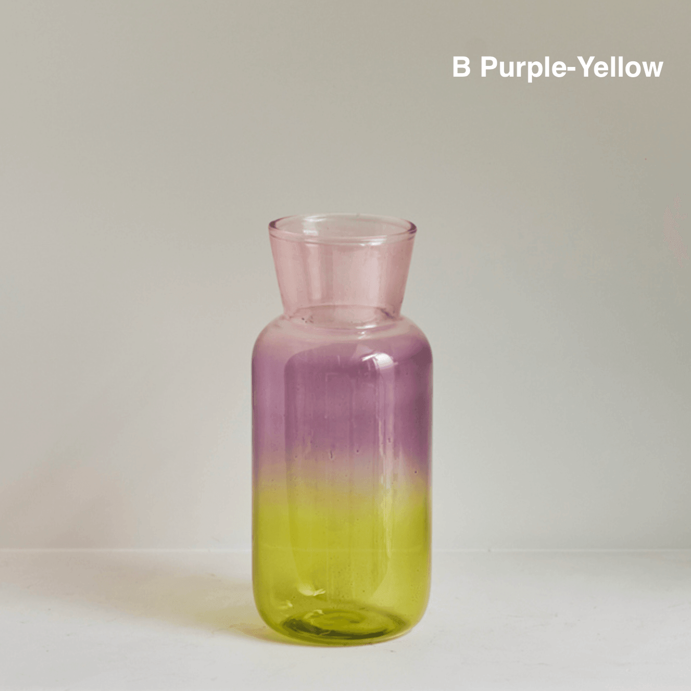 Color Glass Decorative Vase - huemabe - Creative Home Decor