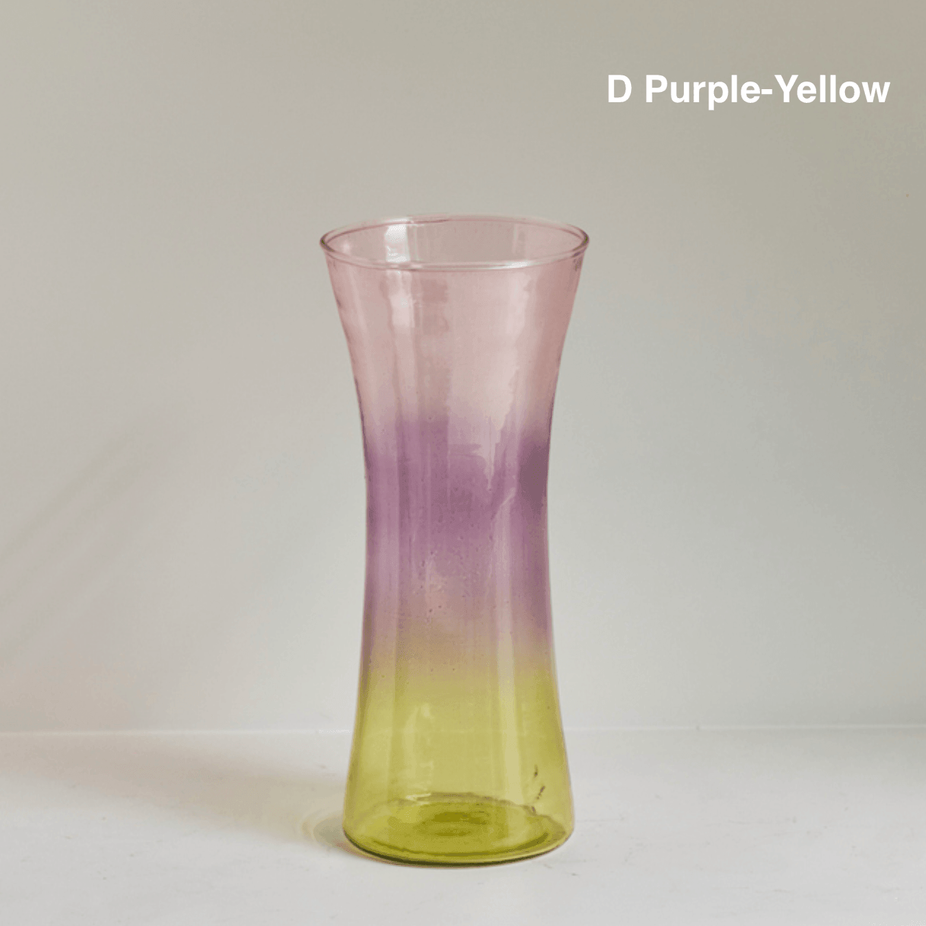 Color Glass Decorative Vase - huemabe - Creative Home Decor