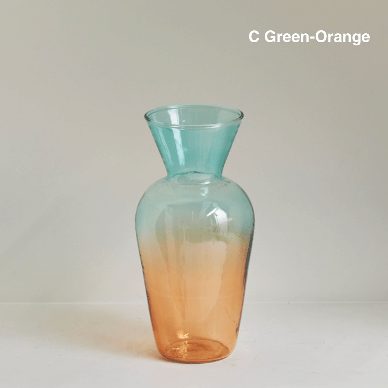 Color Glass Decorative Vase - huemabe - Creative Home Decor