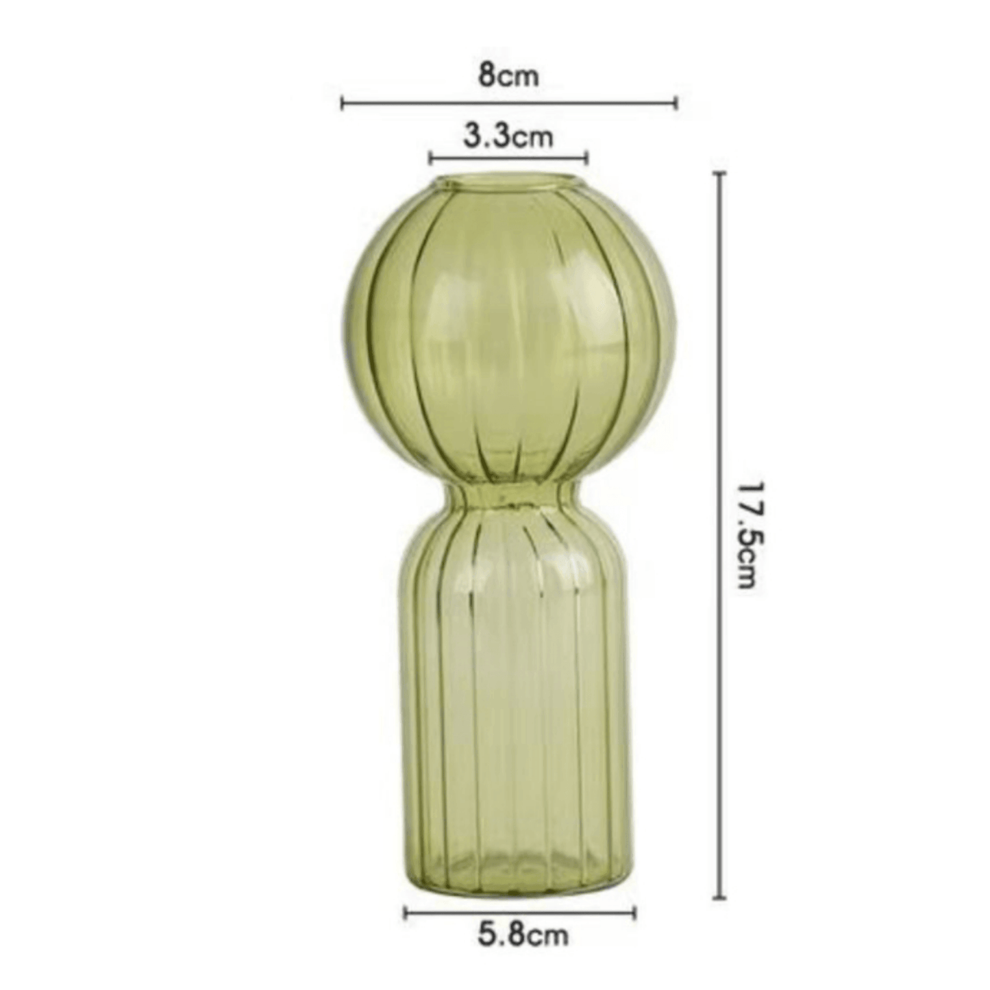 Colorful Glass Hydroponic Flower Vase - huemabe - Creative Home Decor