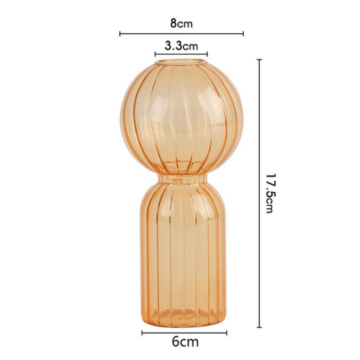 Colorful Glass Hydroponic Flower Vase - huemabe - Creative Home Decor