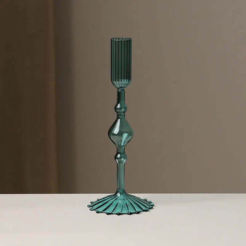European Style Glass Candle Holder