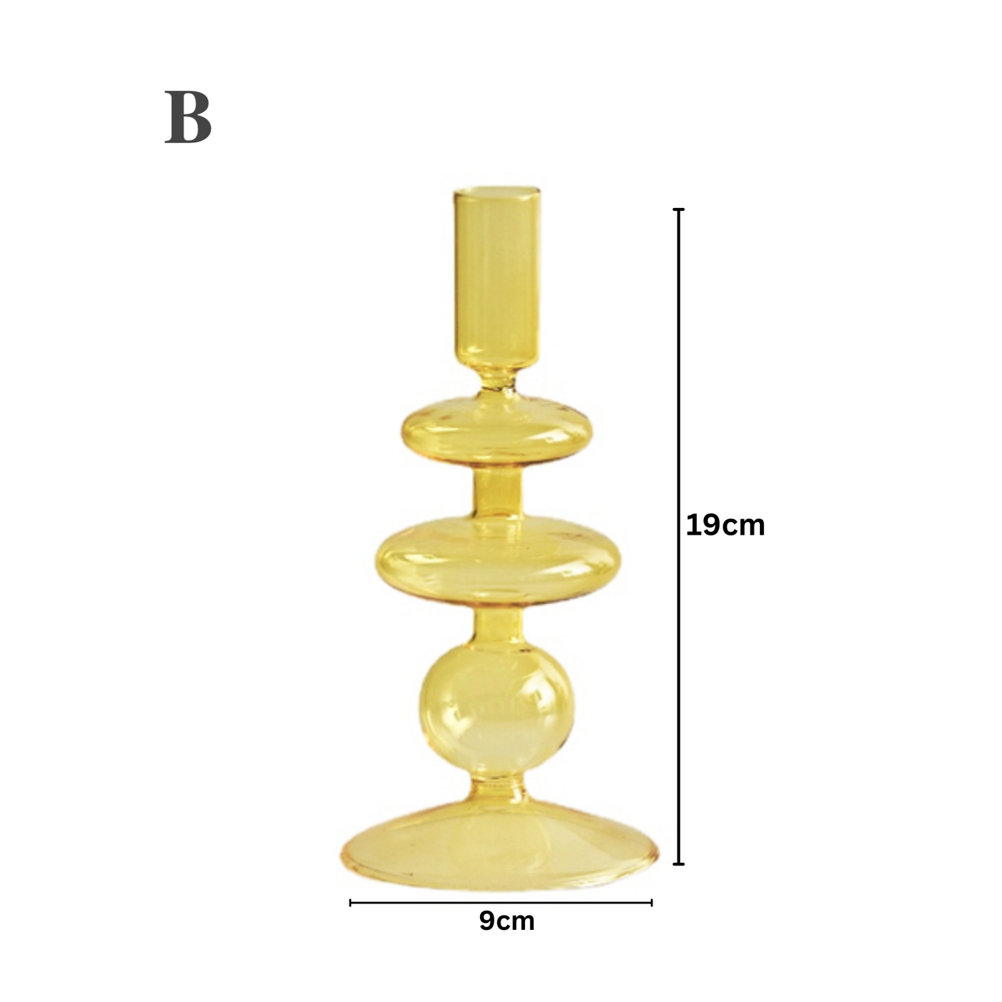 Decorative Glass Candle Holders / Flower Vase