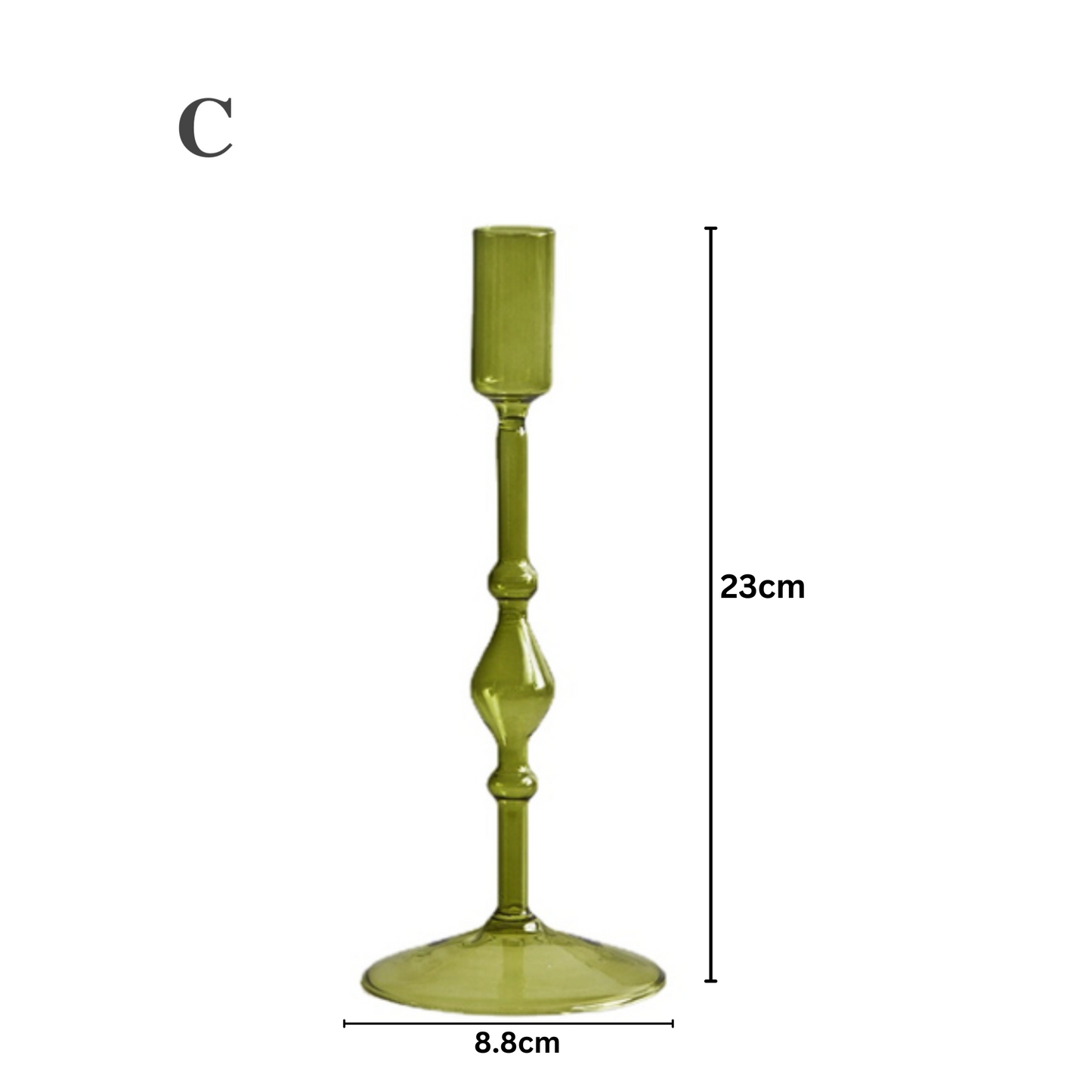 Decorative Glass Candle Holders / Flower Vase