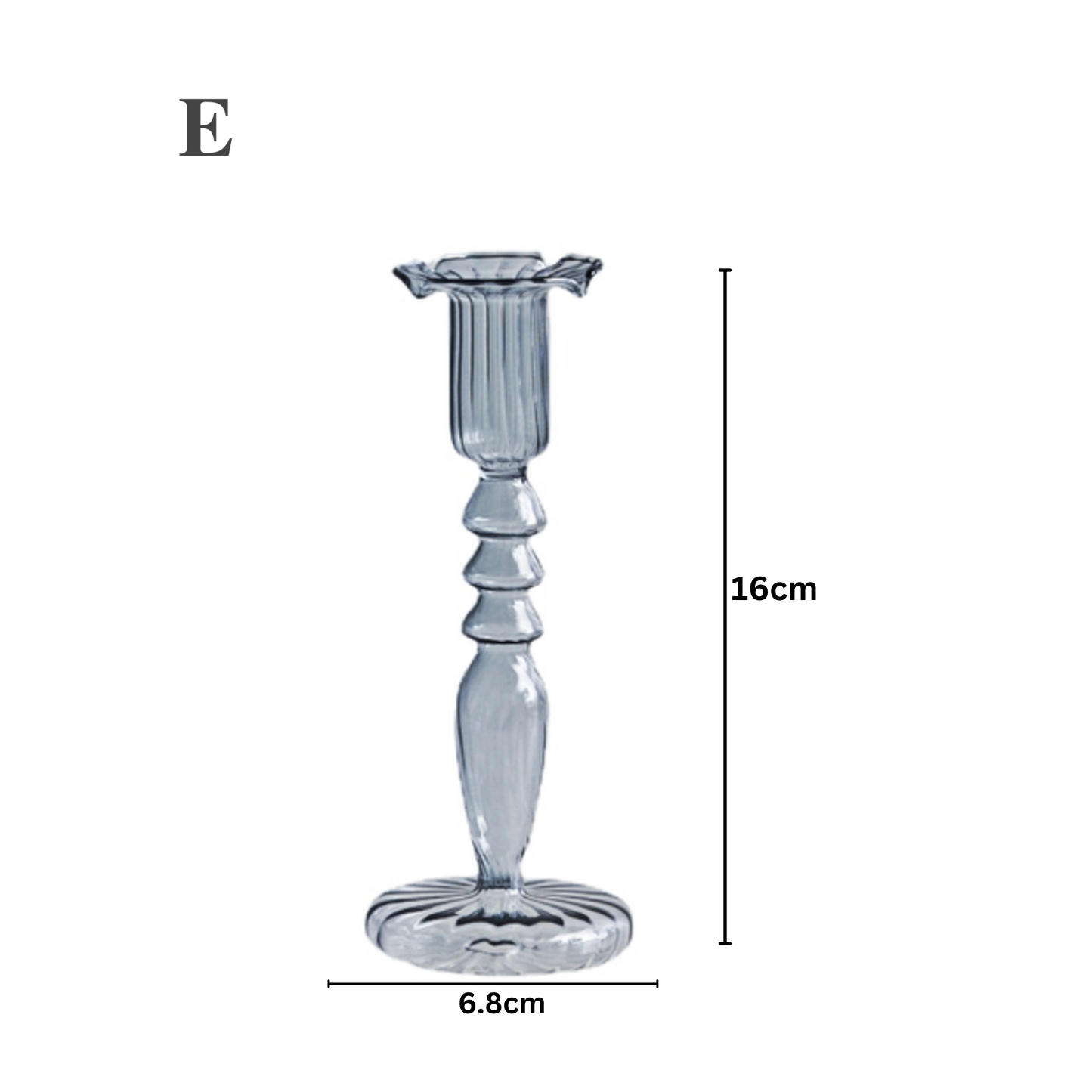 Decorative Glass Candle Holders / Flower Vase