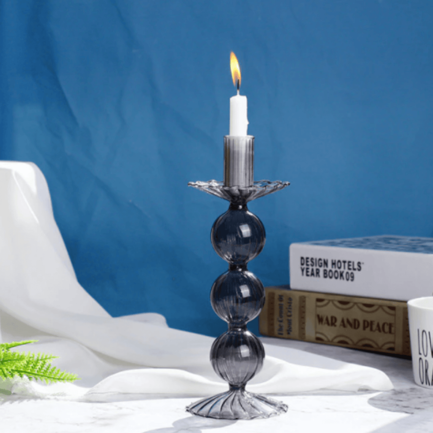 Ball Glass Candlesticks / Vase - huemabe - Creative Home Decor