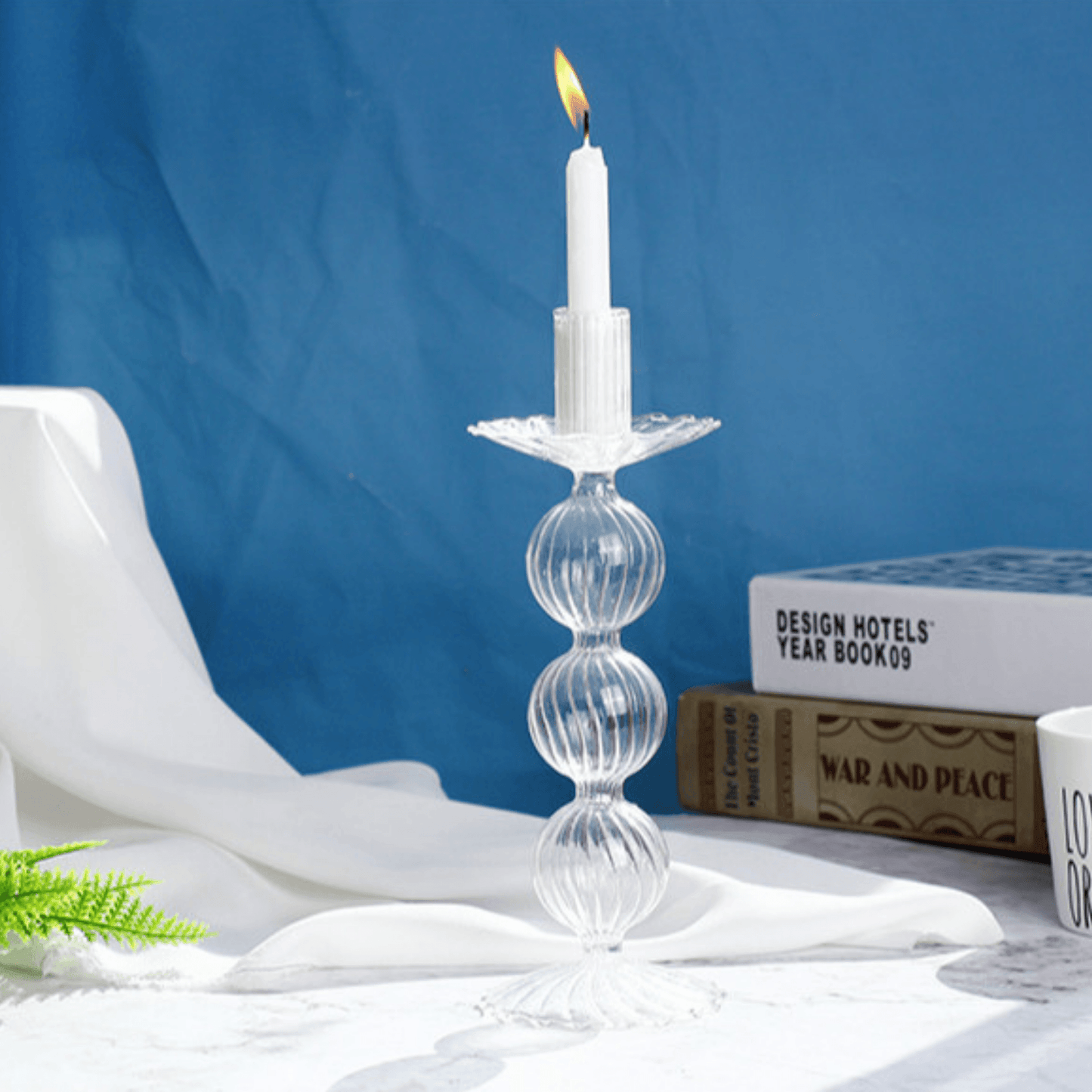 Ball Glass Candlesticks / Vase - huemabe - Creative Home Decor