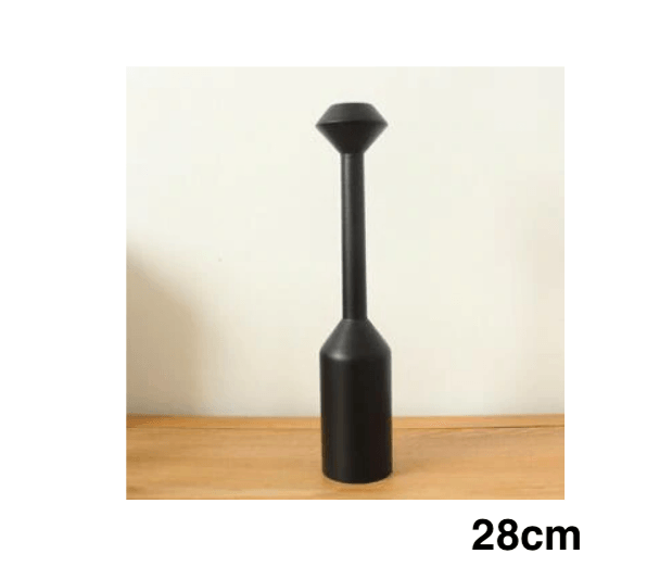 Black Wooden Candle Holder - huemabe - Creative Home Decor