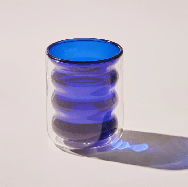 Colored Double Layer Glass Cup - huemabe - Creative Home Decor