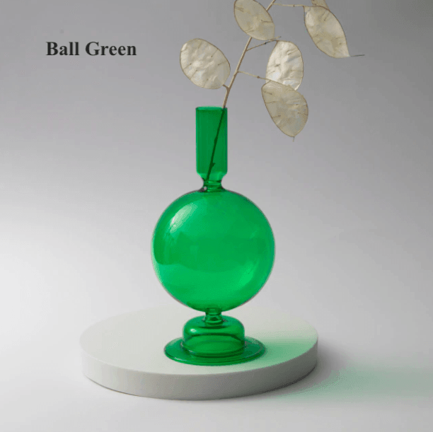 Colorful Glass Candlesticks / Vase - huemabe - Creative Home Decor