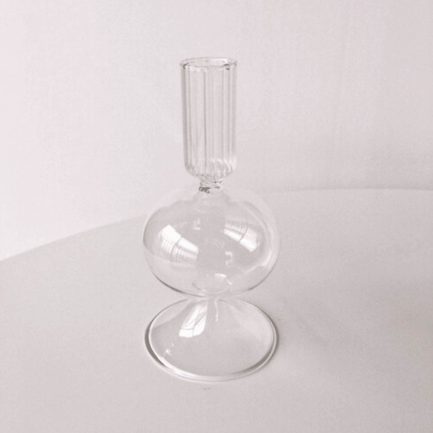 Nordic Artist Style Colorful Glass Candlesticks / Vase - huemabe - Creative Home Decor