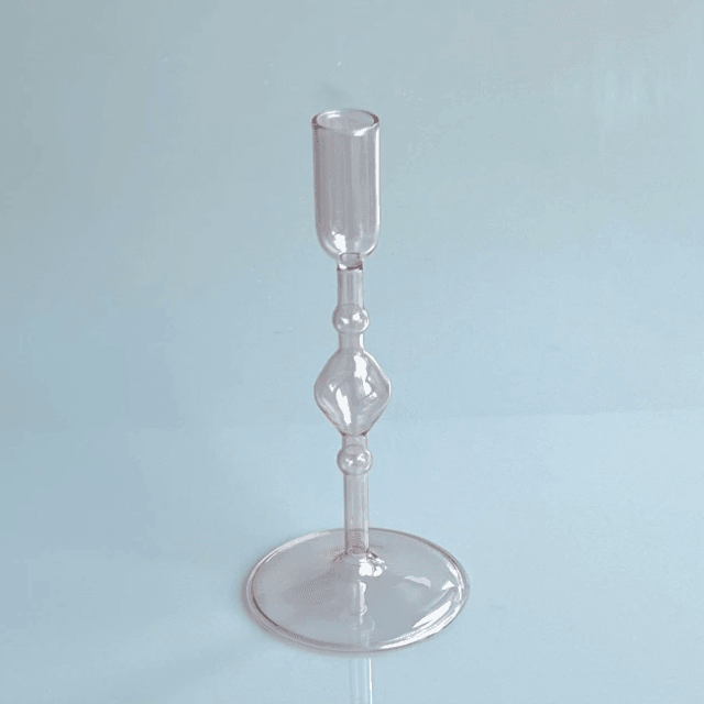 Slim Glass Candle Holders - huemabe - Creative Home Decor