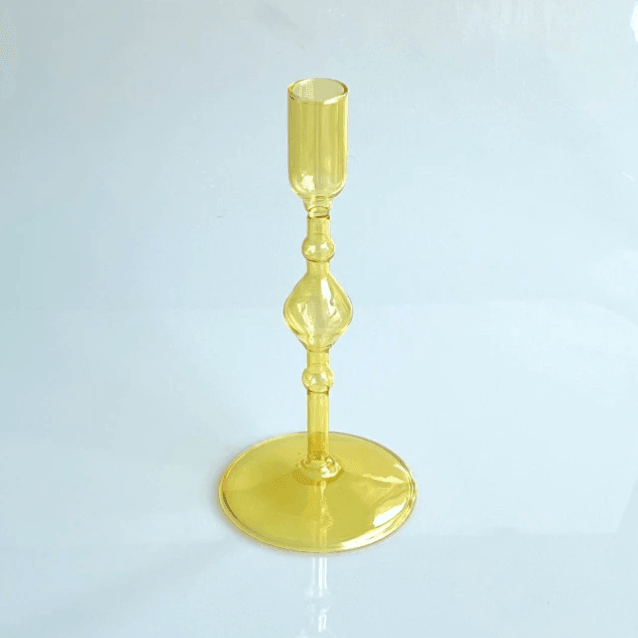 Slim Glass Candle Holders - huemabe - Creative Home Decor