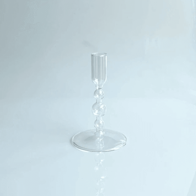 Slim Glass Candle Holders - huemabe - Creative Home Decor
