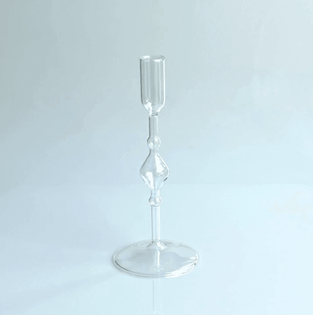 Slim Glass Candle Holders - huemabe - Creative Home Decor