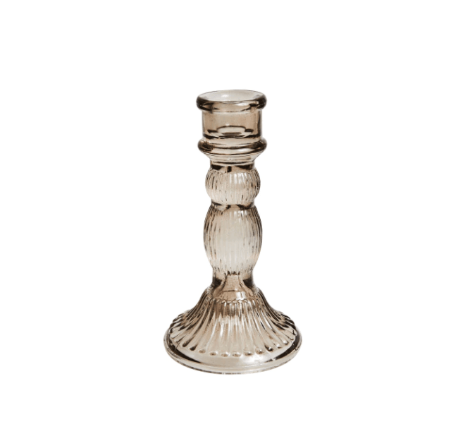 Vintage Crystal Candle Holder - huemabe - Creative Home Decor