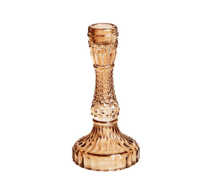 Vintage Crystal Candle Holder - huemabe - Creative Home Decor