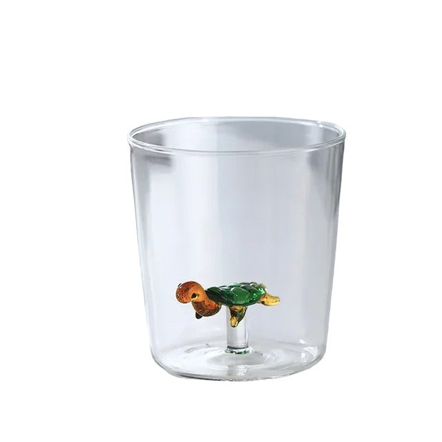 3D Built-in Animal Borosilicate Glass Cup (300ml)