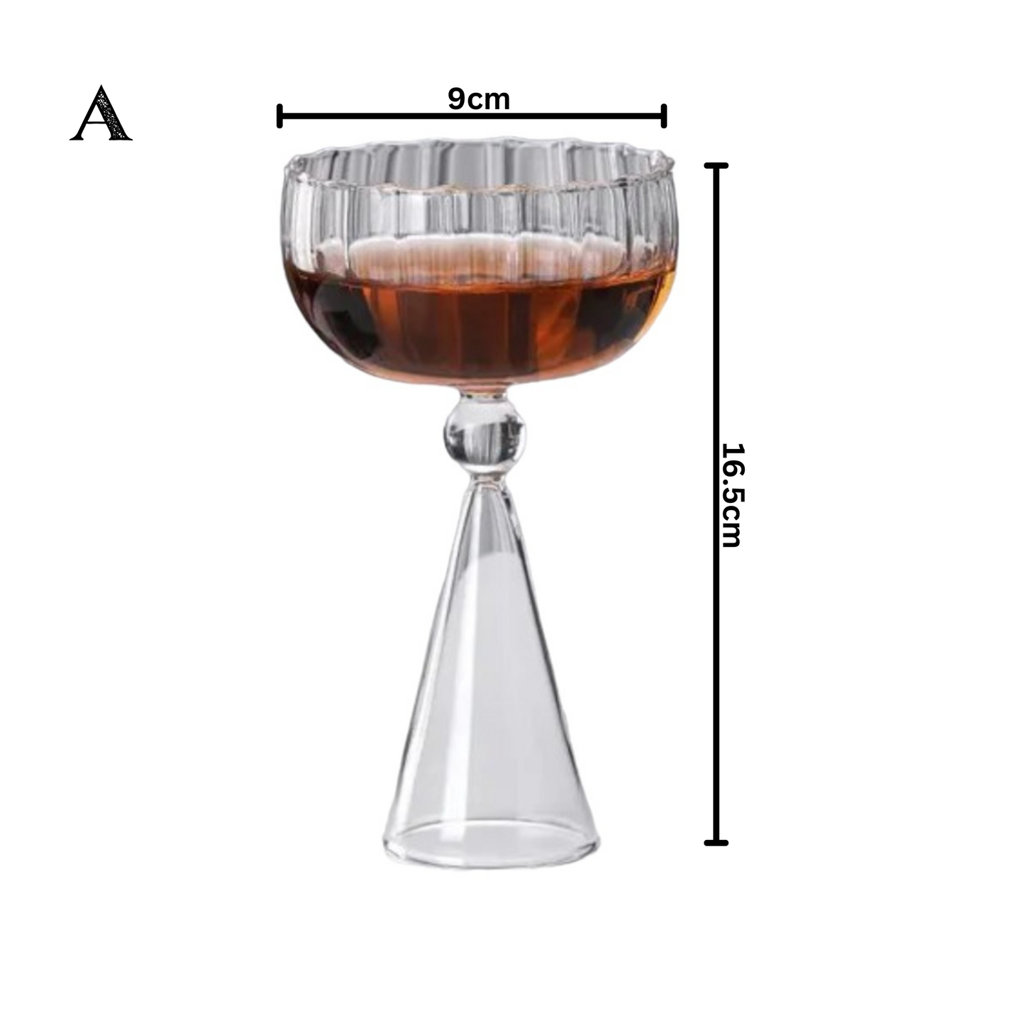 Champagne Cocktail Glass Goblet | Glass Cup