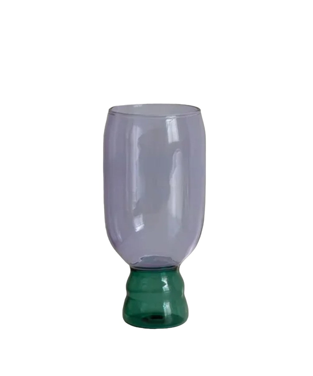 Color Glass Champagne Wine Goblet Cup