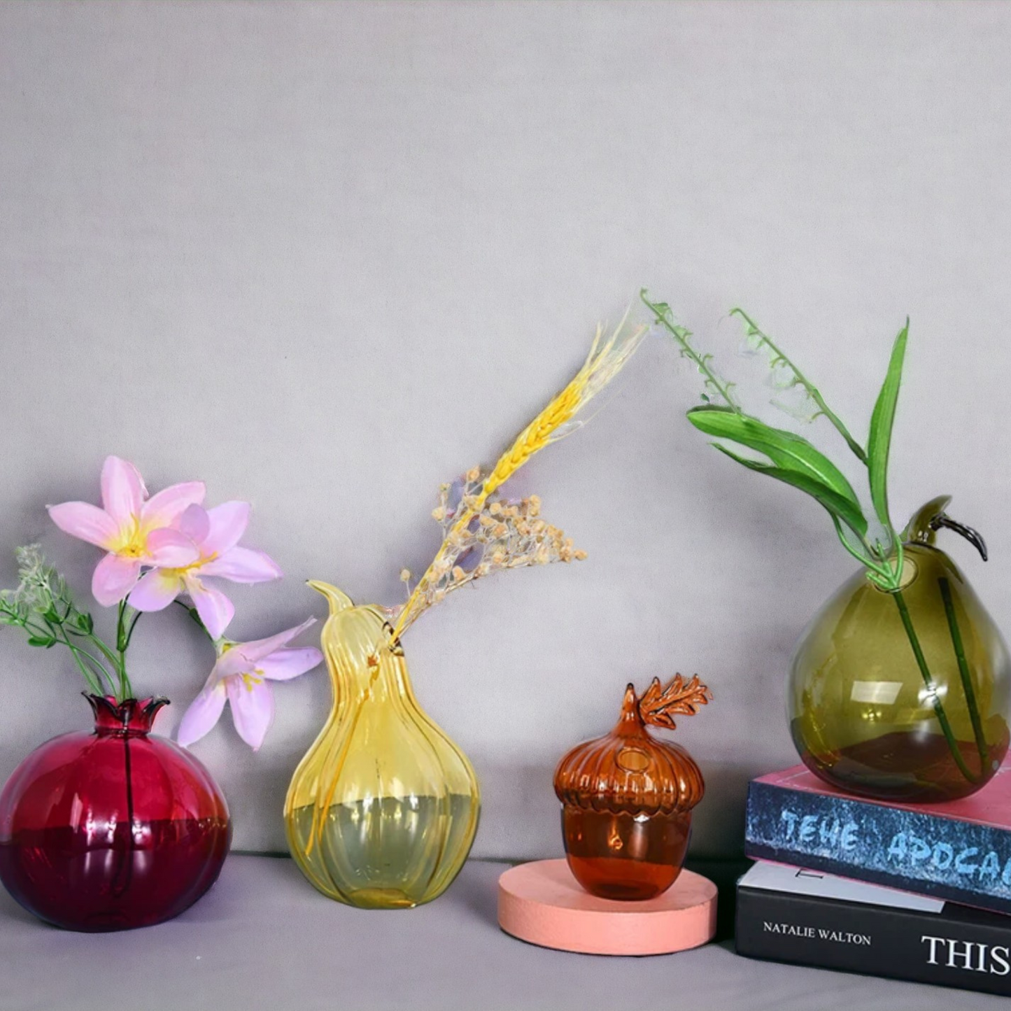 Creative Fruit Shaped Small Vase | Hydroponic Terrarium