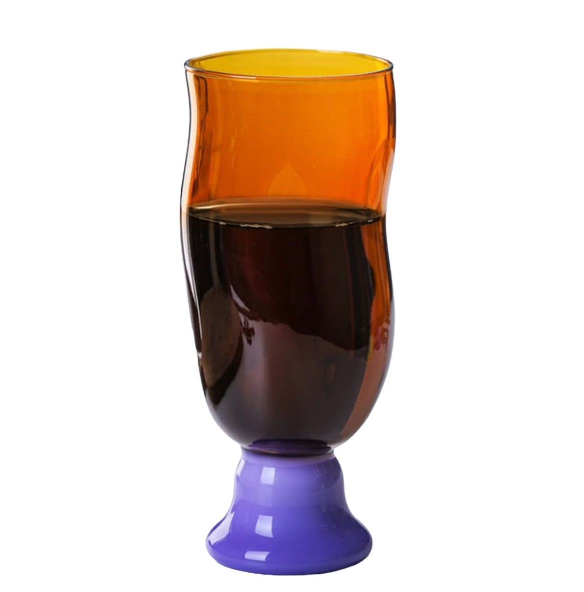 Curve Wave Borosilicate Glass Mug