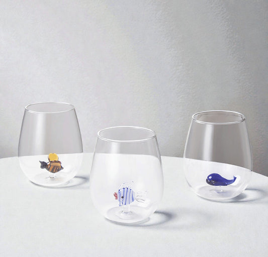 High Borosilicate 3D Animal Cartoon Glass Cup