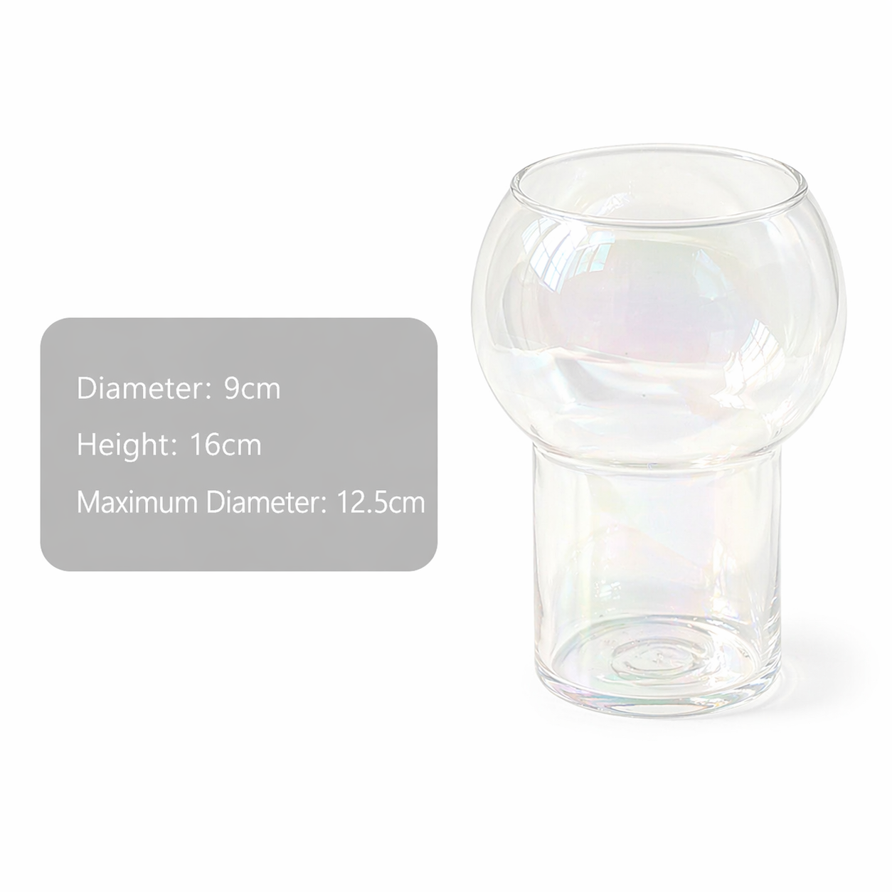 Hydroponics Decoration Flower Glass Vase