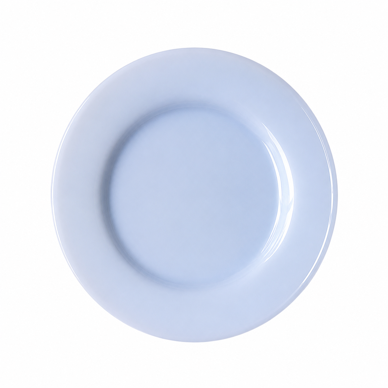 18cm Milk Jade Glass Dessert Plate | Serving Plate