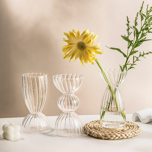 Nordic Table Clear Glass Vase