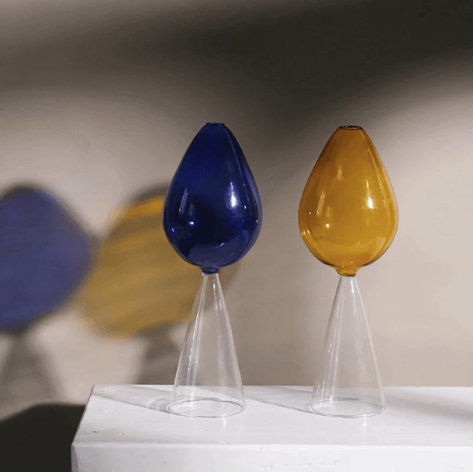 Colourful Glass Vases - huemabe - Creative Home Decor