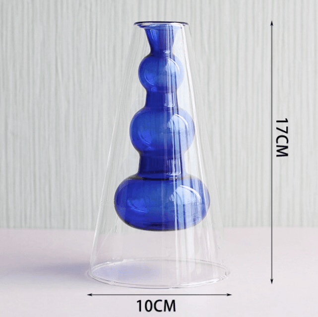 Hydroponic Transparent Glass Vase - huemabe - Creative Home Decor