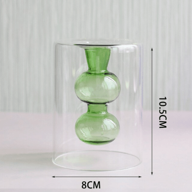 Hydroponic Transparent Glass Vase - huemabe - Creative Home Decor