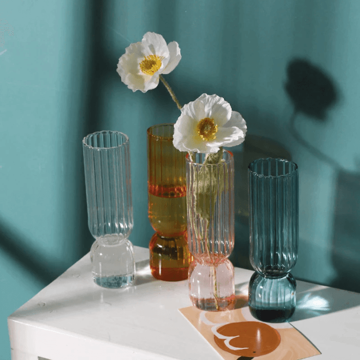 Nordic Glass Vase - huemabe - Creative Home Decor