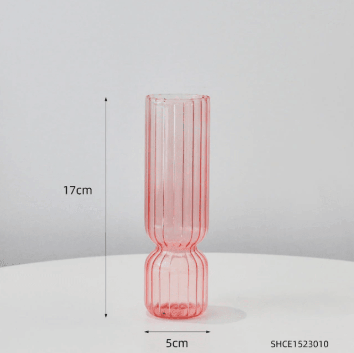 Nordic Glass Vase - huemabe - Creative Home Decor