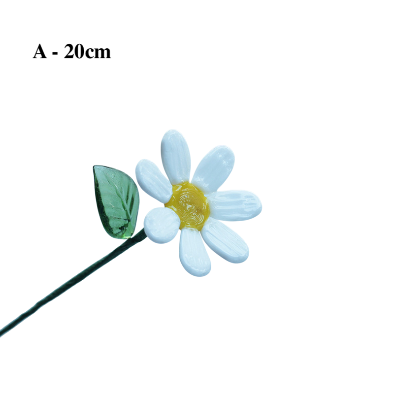 Glass Flower Bouquet – Artistic Home Décor & Ornament