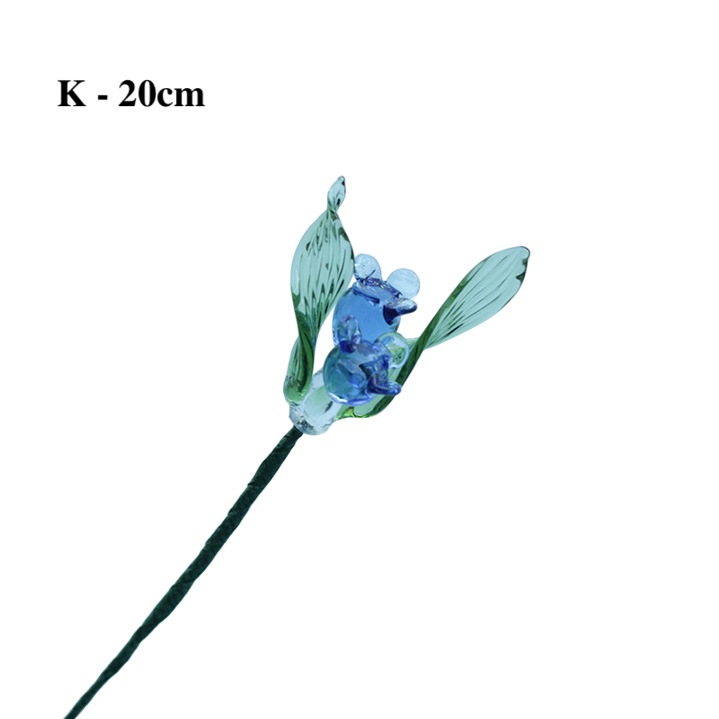 Glass Flower Bouquet – Artistic Home Décor & Ornament
