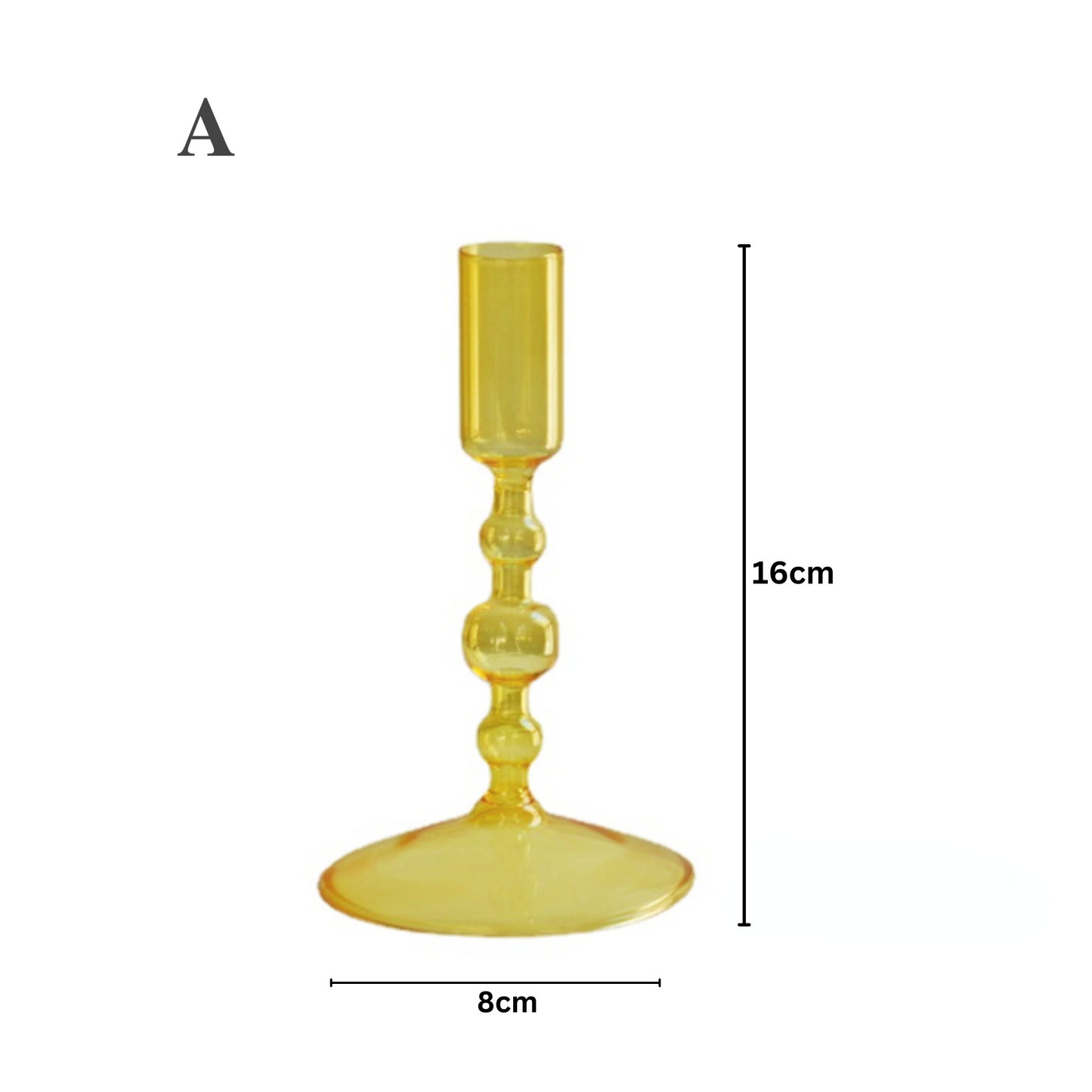 Decorative Glass Candle Holders / Flower Vase