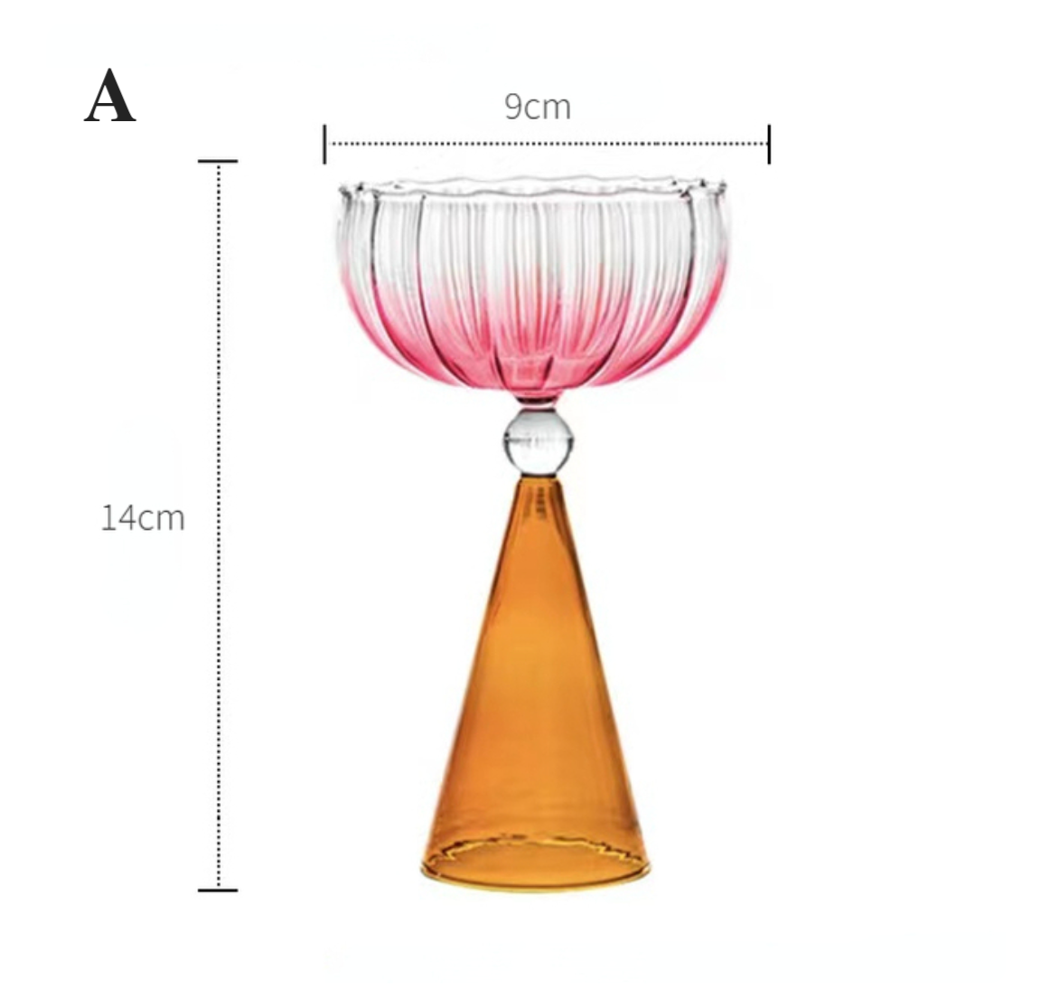 Champagne Cocktail Glass Goblet | Glass Cup