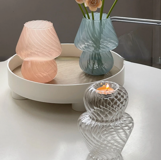 Dual Purpose Tealight Taper Candle Holders / Vase