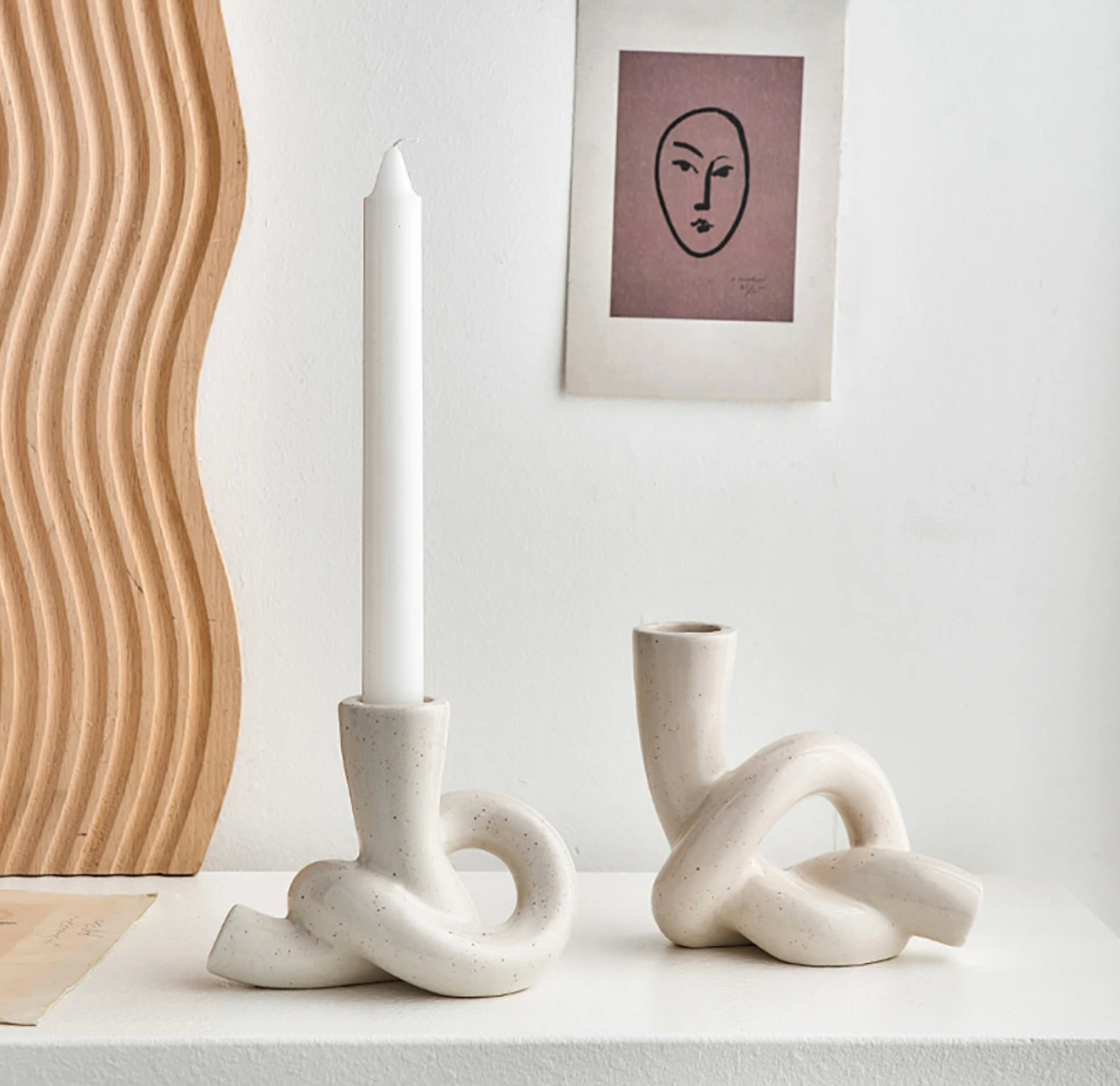 Electric Ceramic Candle Holder