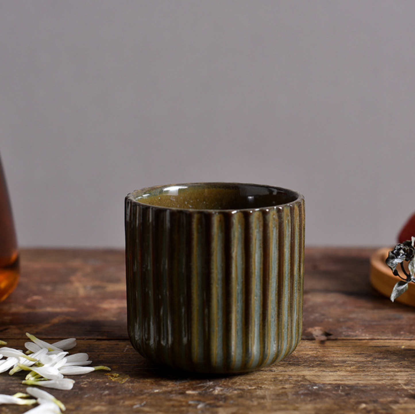 Retro Japanese Ceramic Tea Cup