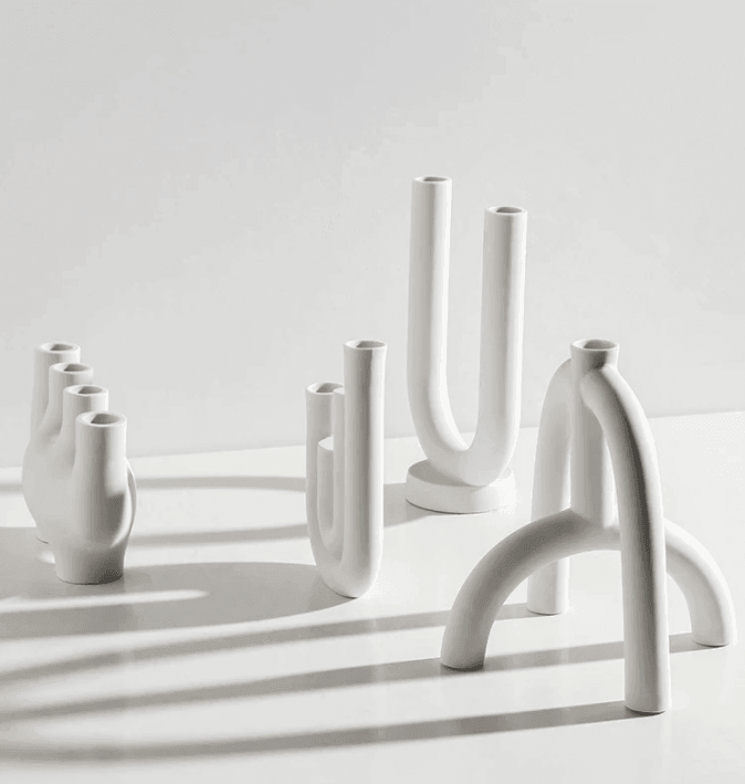 European Style Ceramic Candlestick - huemabe - Creative Home Decor