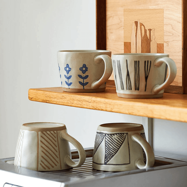 Retro Handmade Coffee Cup - huemabe - Creative Home Decor