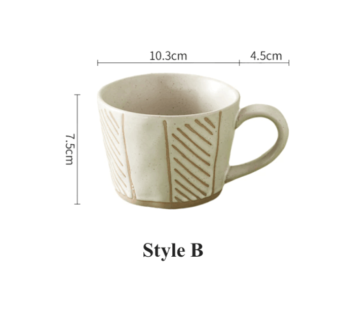 Retro Handmade Coffee Cup - huemabe - Creative Home Decor